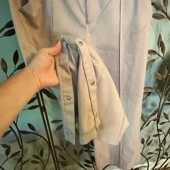 Zuda Tan Work Pant with Snap Detail Small - Picture 6 of 10